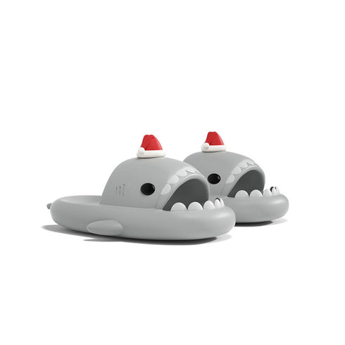 Sharkicks Basic - Claquettes Requins Père Noël